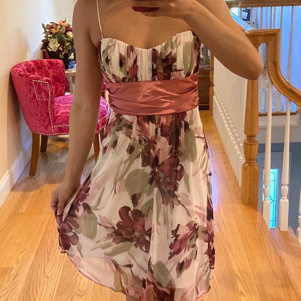 NWOT Macy's Floral Dress Small